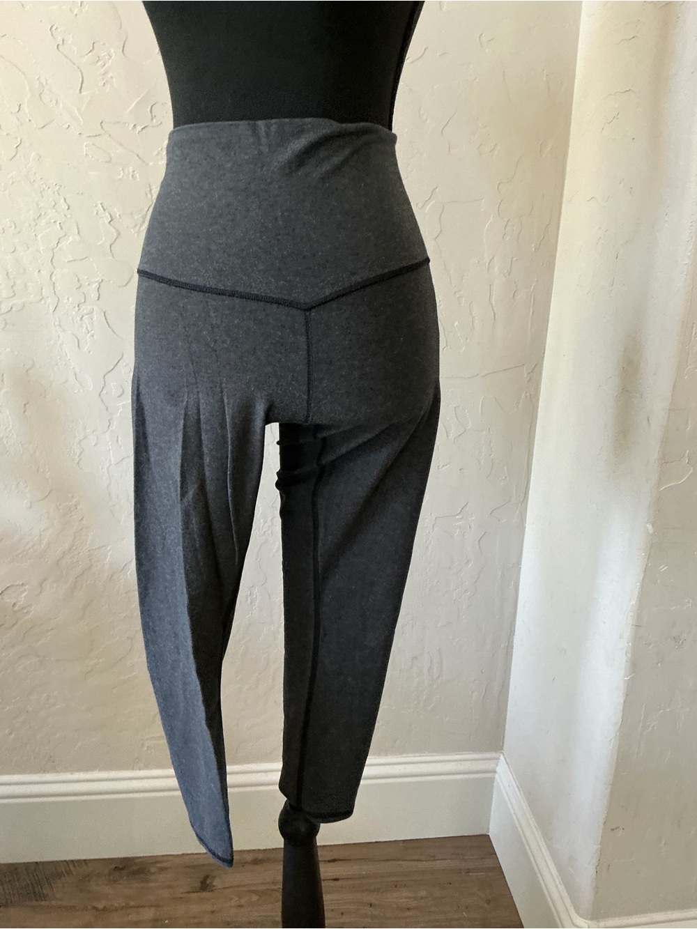 Lululemon High-Waist Charcoal Yoga Harem Pants